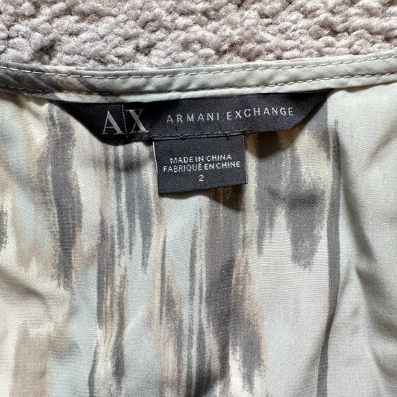 A/X ARMANI EXCHANGE | Women’s Sleeveless Romper w/ pockets | Gray | Size: 2 - Picture 9 of 13